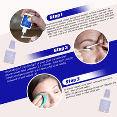 Existing Beauty eyelash remover gel texture enables precise, mess-free removal