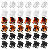 EXPRESSIONS 36pc small claw clips value pack for versatile styling.
