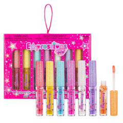Expressions girl: conjunto de brillos frutales sabor cereza para estilos divertidos.