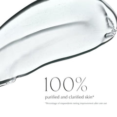 EXUVIANCE foam-lather closeup highlights gentle cleansing that removes oils without drying.