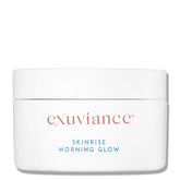 EXUVIANCE SkinRise Morning Glow packaging showing premium toner pads for refreshed mornings.