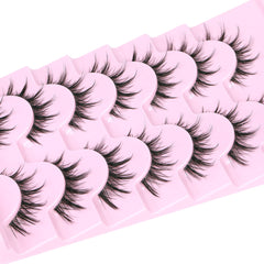 EYDEVRO Manga Lashes Asian Japanese Korean Style — dramatic enhancement suitable for anime looks.