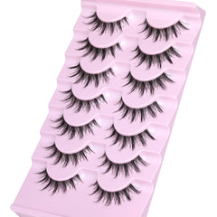 EYDEVRO Manga Lashes Manhua Clusters Pack — looks like natural individual clusters for subtle cosplay.
