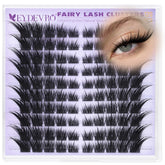 EYDEVRO Wispy Lash Clusters show fox-eye outer corner lift for a magnetic gaze.