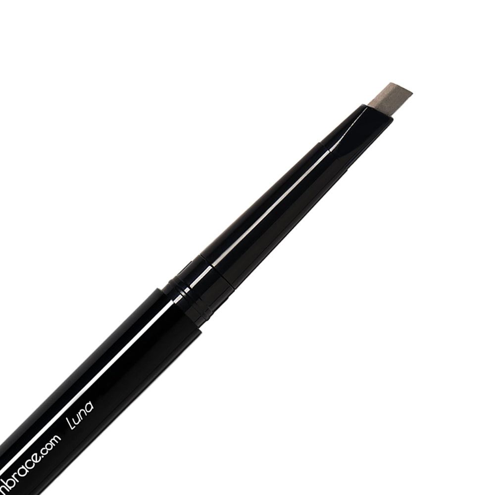 Eye Embrace Luna, lápiz cejas marrón gris para definición suave y natural