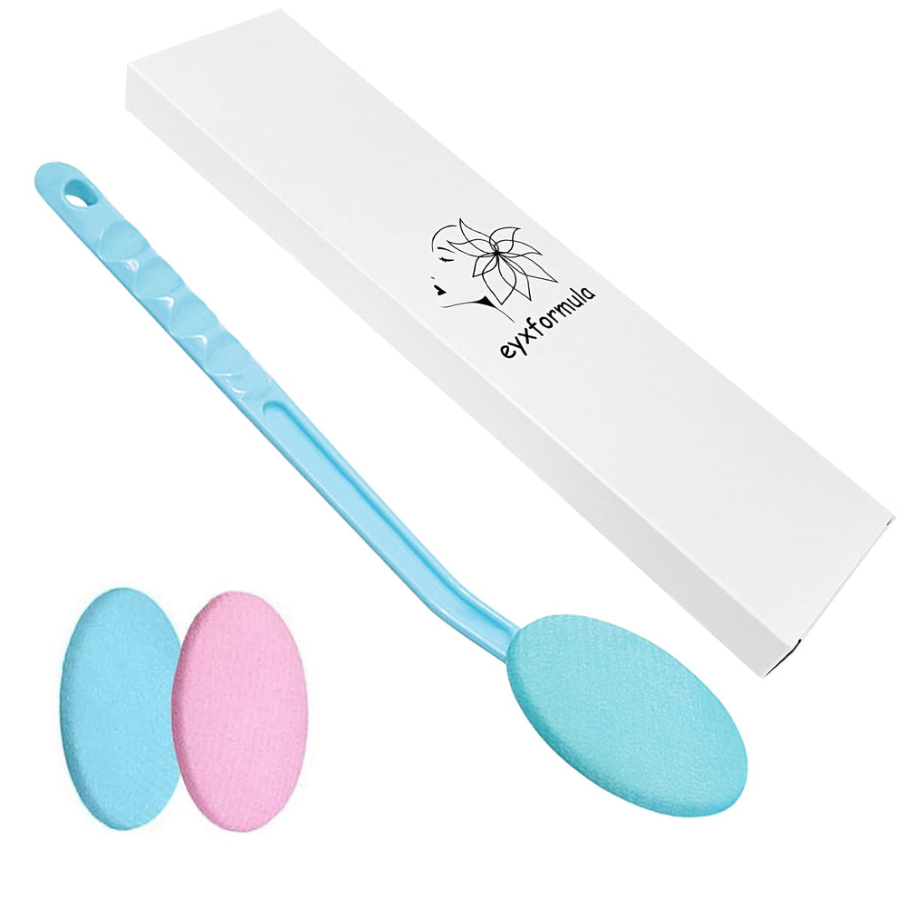 Eyxformula Easy Lotion Back long handle enables effortless reach and even application.