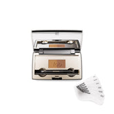 Fab Brows Duo Eyebrow Kit with compact case for precise symmetry.