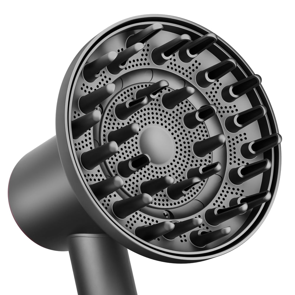 Fabmira 6-inch diffuser for Dyson attachment with enlarged bowl speeds drying.