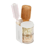 FABROK two-layer clear hair organizer front view for easy access to accessories