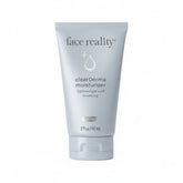 Face Reality Clearderma Moisturizer bottle highlights lightweight hydration for acne-prone skin.