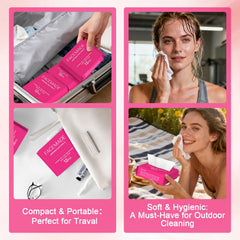 FACEMADE double-side face towel for cleansing and makeup removal