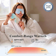 FACEMOON calor suave a 113°F para un spa ocular