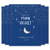 FACETORY Moon Velvet moisturizing mask pack shot for hydration