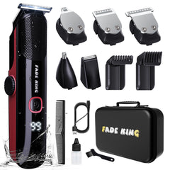 FADEKING Beard Trimmer with precision zoom wheel for quick length adjustments.