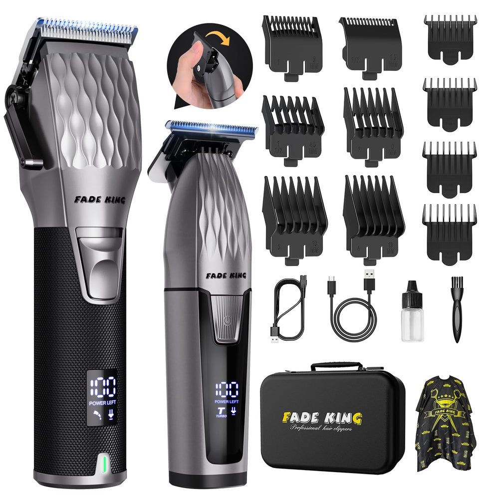 FADEKING cordless clippers blade assembly for precise cuts