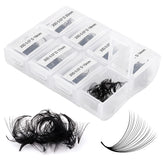FADLASH 20D premade fans bundle-case for portable lash sessions.