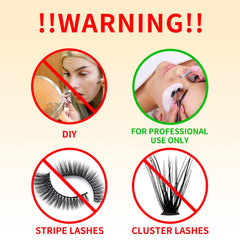 FADLASH 5ml bottle seal shows premium low-fume formula for safe professional use