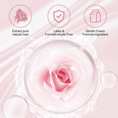 FADLASH cream texture visible during lash glue removal.