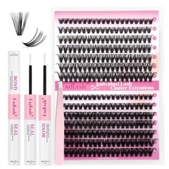 FADLASH DIY kit with 240 lash clusters for versatile looks