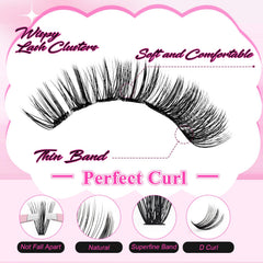 FADLASH eyelash tweezers for precise placement during DIY lash extensions.