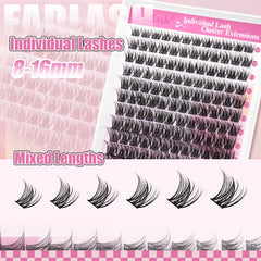 FADLASH mixed-length clusters create natural flutter across eye shapes