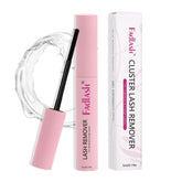 FADLASH Lash Glue Remover bottle close-up showing quick-dissolve action for clusters