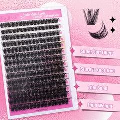 FADLASH mixed-length cluster lashes enable DIY styling with natural payoff.