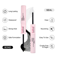 FADLASH strong hold for 48–72 hours on cluster lashes.