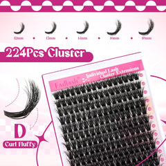FADLASH thick lash clusters deliver soft, lightweight wear.