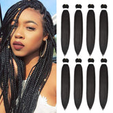 Fairise 8-pack pre-stretched braiding hair in 26 inches for quick, full-coverage styles.