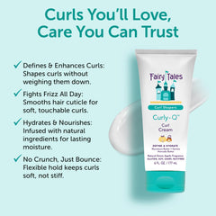 Fairy Tales Curly Q crema; control de frizz diario