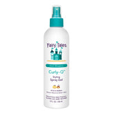 Fairy Tales Curly Q spray gel bottle close-up for defined kid curls.