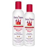 Fairy Tales Rosemary Repel shampoo bottle front view, child-friendly scent.