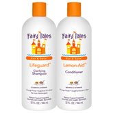 Fairy Tales Swim Shampoo 32oz bottle helps protect kids' hair after swimming.