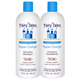 Fairy Tales Tangle Tamer Shampoo bottle highlights ultra-moisturizing detangling action for kids.