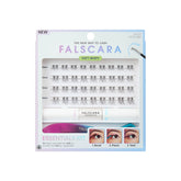 FALSCARA clear band lash clusters for an invisible, natural finish