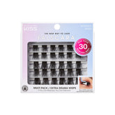 FALSCARA DIY lash extensions kit with 30 lash clusters for salon-style results