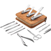 FAMILIFE 13-piece manicure set for versatile at-home grooming.