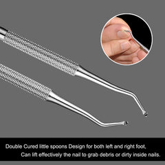 FAMILIFE double sided file with straight and curved ends for versatility