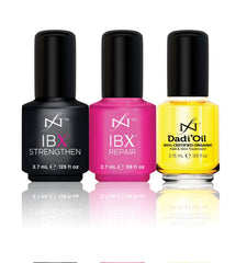 Famous Names IBX Mini Duo Strengthen bottle highlights internal strengthening for nails