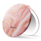 Fancii Taylor LED travel mirror with a 5-inch distortion-free view for on-the-go makeup.