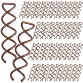 FANDAMEI brown spiral hair pin grips hair securely for elegant buns
