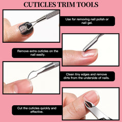 FANDAMEI cuticle nippers for precise cuticle trimming