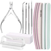 FANDAMEI manicure kit nail files 100/180 for precise shaping at home