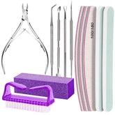 Fandamei manicure kit contents showing essential tools for at-home care