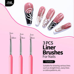Fandamei nail dotting tools with multiple tip sizes for dots and petals.