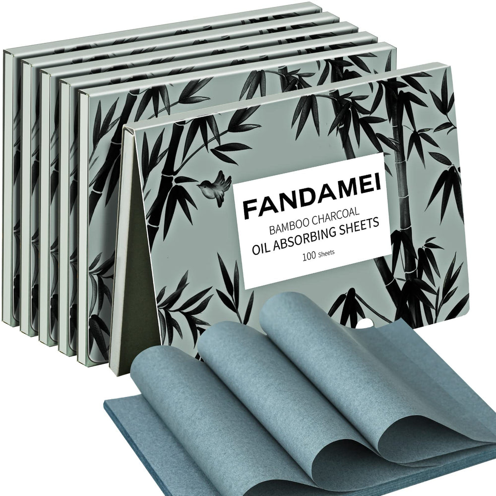 Fandamei oil blotting sheets in a compact pack for quick on-the-go touch ups.