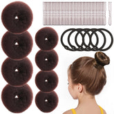 Fandamei small brown bun maker in use for quick kids buns