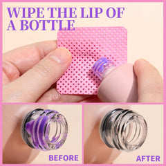 Toallitas Fandamei para uñas, limpieza efectiva y absorción rápida