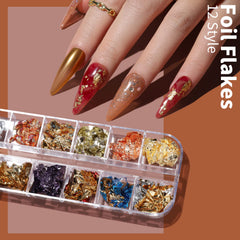 FANDAMEI ultra-thin sequins in 12 shapes for delicate finishes